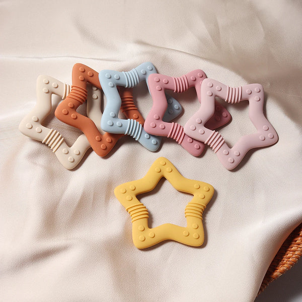 Starry Silicone Baby Teether