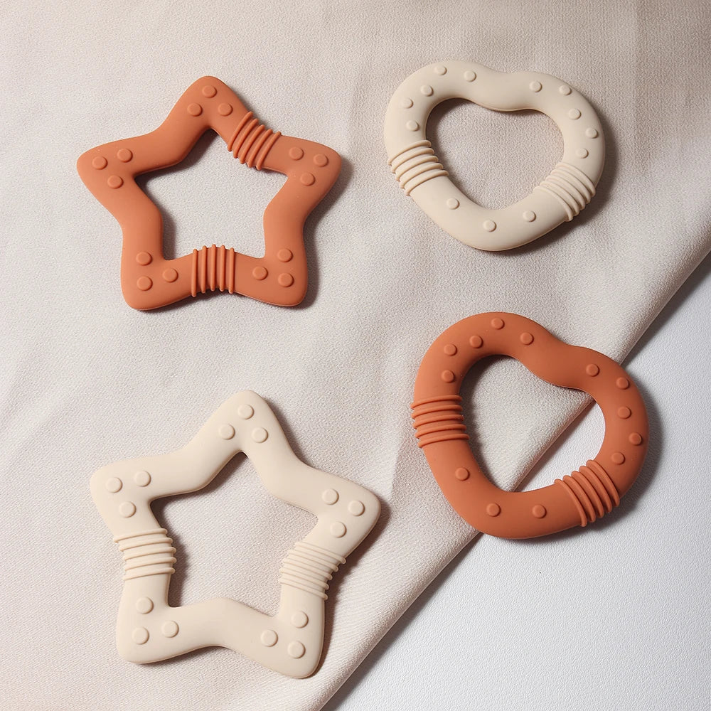 Starry Silicone Baby Teether