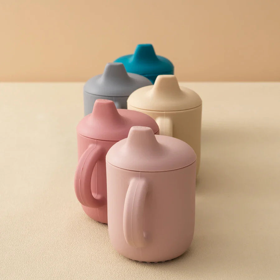 Silicone Straw Sippy Cup