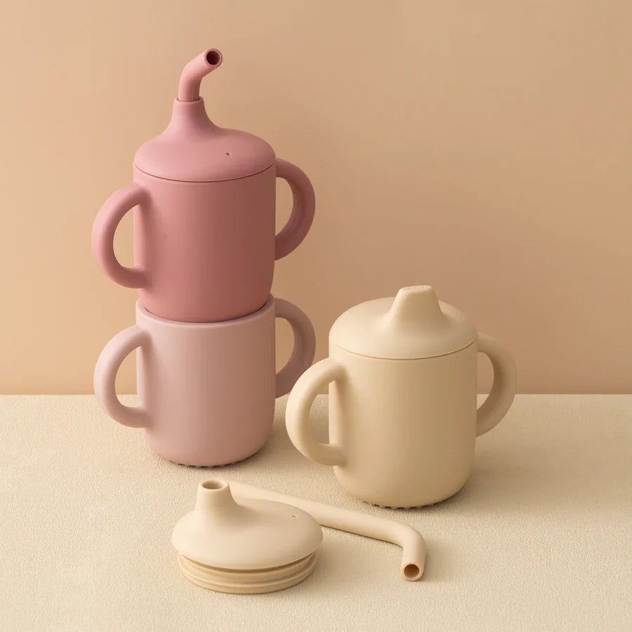 Silicone Straw Sippy Cup